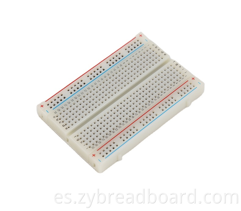 400 Points Mini Transparent Solderless Breadboard1